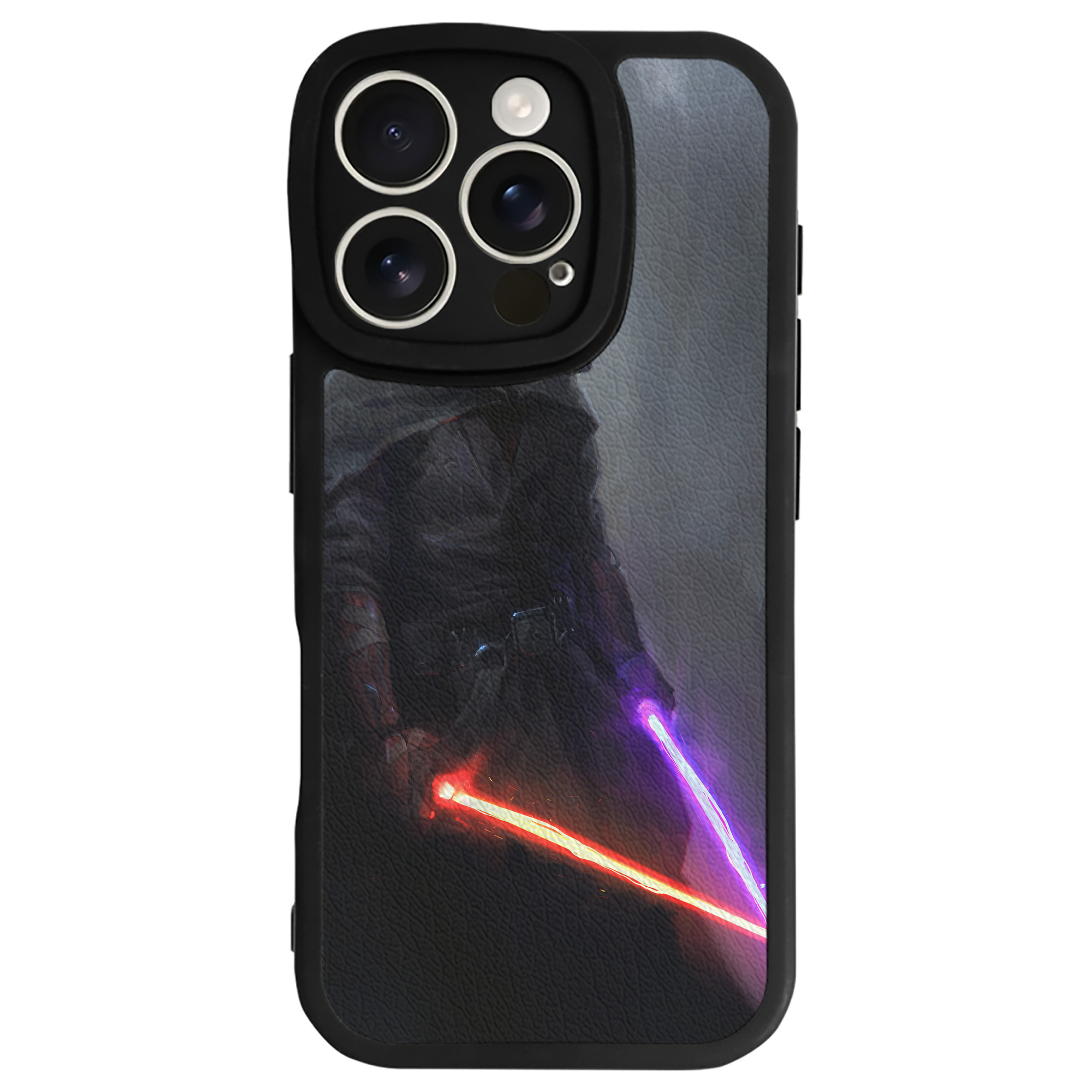（画像用） スター・ウォーズ Star Wars 【iPhone 16シリーズ対応】シリコンスマホケース（レザー調） 材質：シリコン